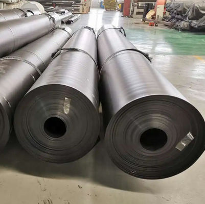 Большой пластиковый водоем для рыб ГПВП геомембрана для свалки Черный или по запросу