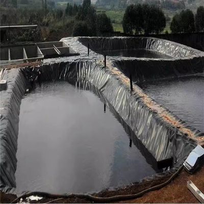 Гладкая геомембрана HDPE Reservoir Liner Графический дизайн для резервуаров питьевой воды