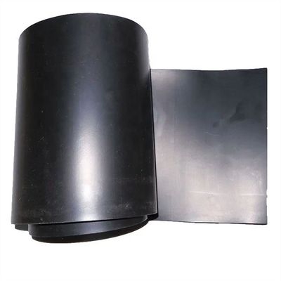 1.5 мм гладкая чёрная геомамбрана из HDPE для наружной среды Рыбный пруд