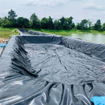Внешняя мембрана из пластика из HDPE для водоемов и аквариумов в черном цвете