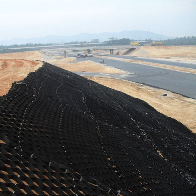 Отельная защита от склонов HDPE Geocell для стабилизации гравия и гравийной сетки подъезда