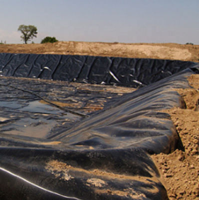 Геомембрана из HDPE Черная Белая Синяя Зеленая 1,0 мм 1,5 мм 2 мм для водонепроницаемой подкладки для аквариума рыб