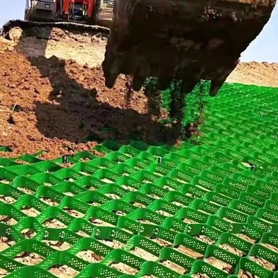 Геоклетка из текстурированного гладкого HDPE для удержания пересечения стен и промышленного дизайна