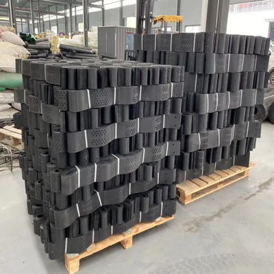 Дорожное строительство Геоклетка HDPE Geocell с текстурированной и перфорированной гравийной сеткой