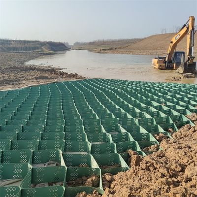 Черные геоцеллы из HDPE - окончательное решение для борьбы с эрозией и стабилизации почвы