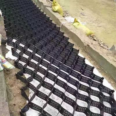 Черные геоцеллы из HDPE - окончательное решение для борьбы с эрозией и стабилизации почвы