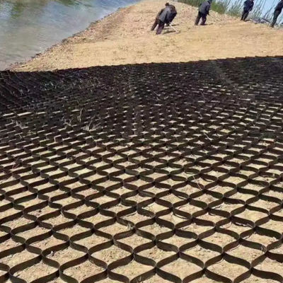 Черные геоцеллы из HDPE - окончательное решение для борьбы с эрозией и стабилизации почвы