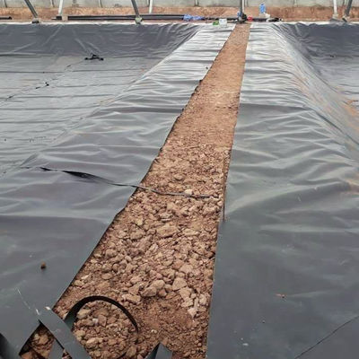 0.2mm-3mm Толщина УФ-противоуглеродный HDPE прудовой подкладки для настраиваемой защиты пруда
