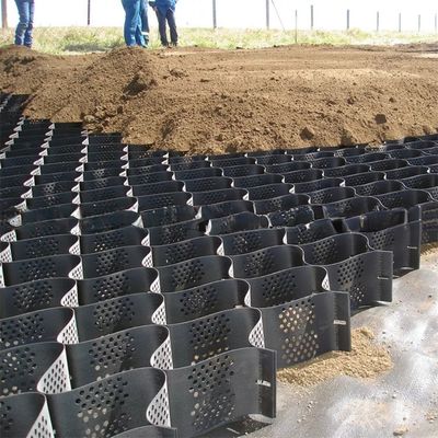Укрепление защиты от крутых склонов геоцель для стабилизации и укрепления дорог