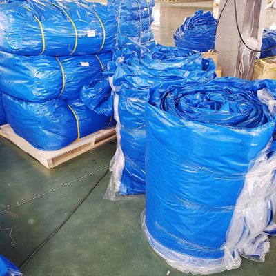 Покрытие крыши с покрытием из ПЭ пластыря водонепроницаемый легкий вес Синий полиэтиленовый пласт ПЭ