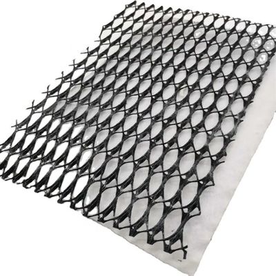 Hdpe Пластмассовая 3d Триплональная композитная дренажная сеть Сеть геонет для индивидуальной длины