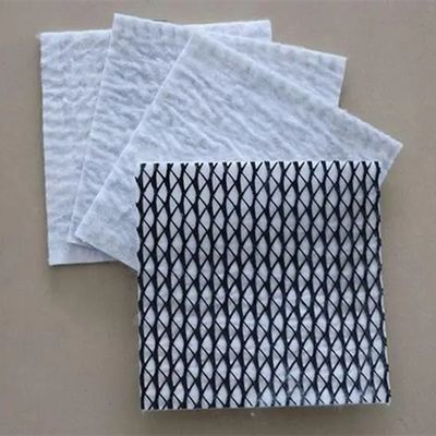 Hdpe Пластмассовая 3d Триплональная композитная дренажная сеть Сеть геонет для индивидуальной длины