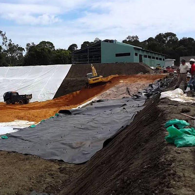Образец предоставленная геомембрана из HDPE для озерного резервуара плотины облицовка плотины бассейна бассейна рыбной фермы