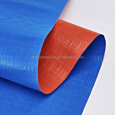 Покрытие грузовика и грузового покрытия брезент Легкий HDPE ткачество с ламинированием LDPE