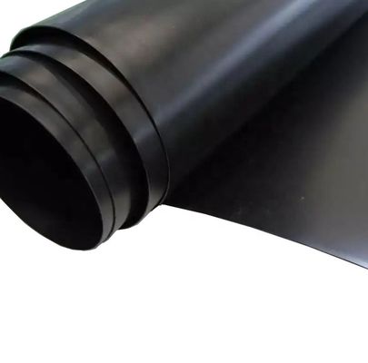 Рыбная ферма водоемы Лайнер HDPE геомембрана в черном белом синем или зеленом длиной 50-200 м