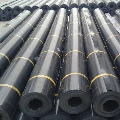 Грубая поверхность HDPE геомембрана рыбоводческий пруд 1 мм с 10-летним сроком службы