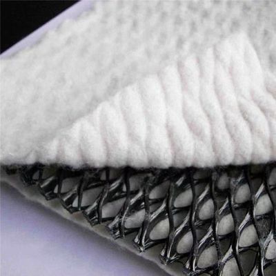 Функция водоотведения Черно-белая 5 мм HDPE композитная дренажная сеть для свалок