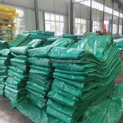 Доступная цена 50-300гм Pe Tarpaulin для грузовиков водонепроницаемая высокая прочность и легкий вес