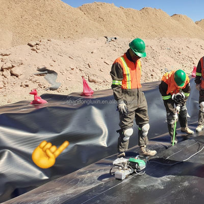 1 мм 1,5 мм 2 мм HDPE Geomembrane сварочная машина предназначена для аквакультуры потребностей сельского хозяйства