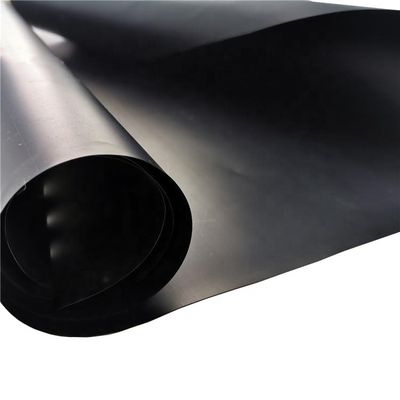 0.5 мм чёрный HDPE Geomembrane Liner для рыб креветок фермы пруд обе стороны текстурированные / гладкие