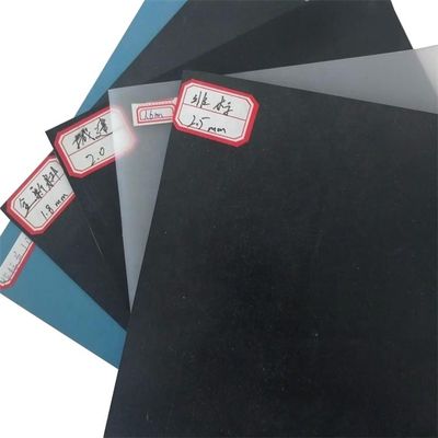 0.5 мм чёрный HDPE Geomembrane Liner для рыб креветок фермы пруд обе стороны текстурированные / гладкие