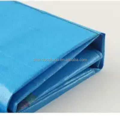Покрытый пластиковый лист из пленочной ткани HDPE PE в стандартных размерах