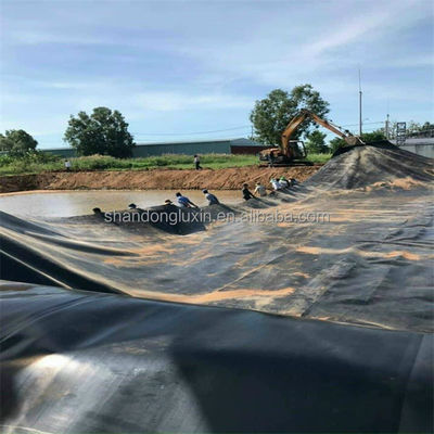 Промышленный дизайн стиль HDPE Geomembrane Liner 0,5 мм 1,0 мм 1,2 мм 2 мм для пруда рыбной фермы