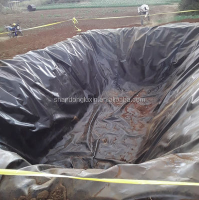 Промышленный дизайн стиль HDPE Geomembrane Liner 0,5 мм 1,0 мм 1,2 мм 2 мм для пруда рыбной фермы