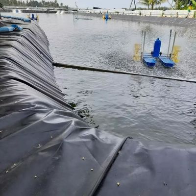 0.5 мм чёрная геомембрана из HDPE для рыбоводства