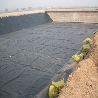 Геомембрана из 2 мм HDPE для экологически безопасной гладкой пластмассы для рыбных прудов