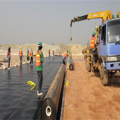 Рыбный пруд двойной гладкой HDPE пруд линейки 1 мм 2 мм геомембраны водонепроницаемый пластиковый лист