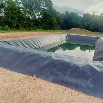 Рыбная ферма пруд линнер HDPE Геомембрана длина 50-200 м Черный Белый Синий Зеленый на заказ