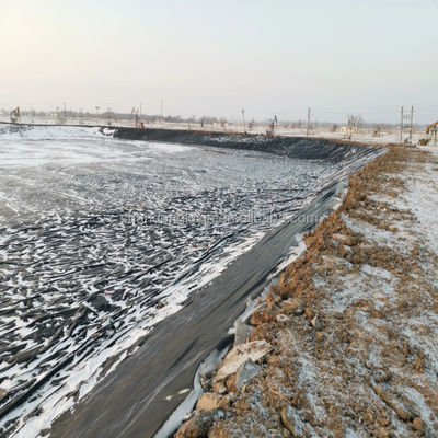 Промышленный дизайн стиль HDPE геомембрана 1м-8м ширина для полигонов материалы для полигонов