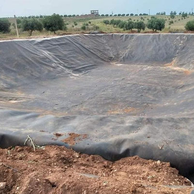 2.0 мм HDPE плотины облицовка обе стороны гладкая / текстурированная поверхность для строительных приложений