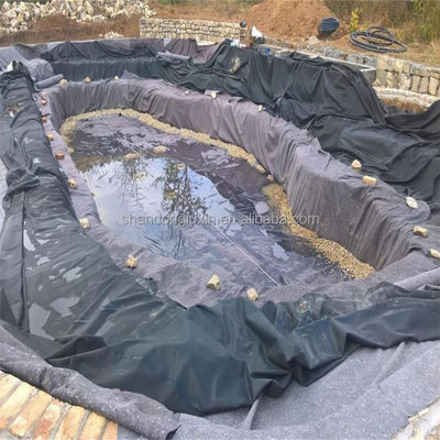 Геомембрана HDPE шириной 1-8 м для выращивания креветок для максимальной защиты и эффективности