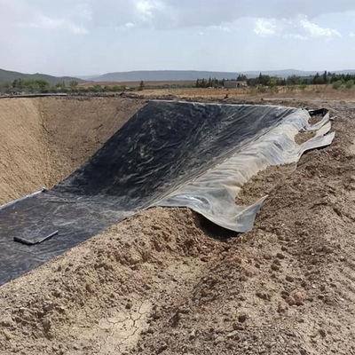 500 микрон HDPE плотины плотины линейки для фермы Земля плотины линейки в Кении Толщина 0,2 мм-3 мм