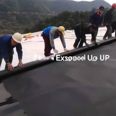 Водонепроницаемая глянцевая геомембрана стиль промышленного проектирования для 0,75 мм 1 мм 1,5 мм HDPE LDPE