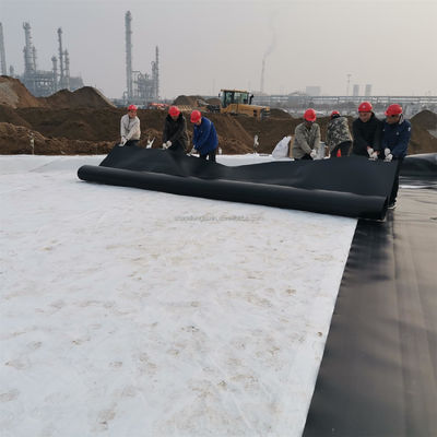 Прямая продажа HDPE гладкая геомембрана с обучением на месте и толщиной 0,1 мм - 2,5 мм