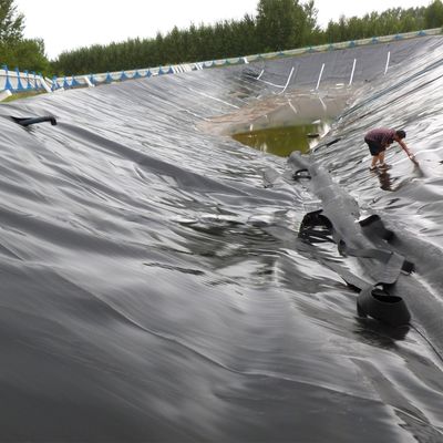Прямая продажа HDPE гладкая геомембрана с обучением на месте и толщиной 0,1 мм - 2,5 мм