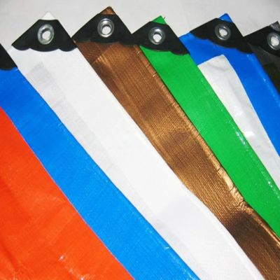 4mx6m Тяжелое водонепроницаемое ПЭ брезентное полотно с плетением из HDPE и ламинированием из LDPE