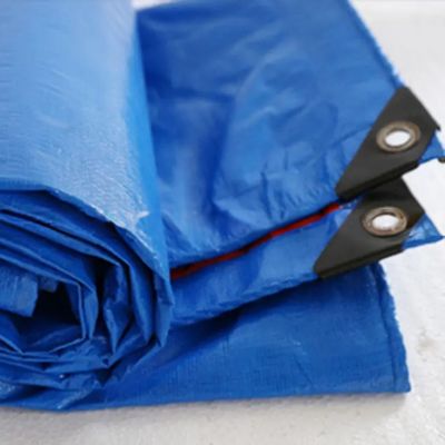 4mx6m Тяжелое водонепроницаемое ПЭ брезентное полотно с плетением из HDPE и ламинированием из LDPE