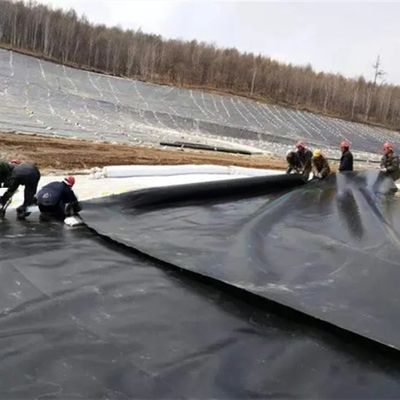 0.1mm-2.5mm Толщина Геомембрана HDPE Пластмассовый Рыбный бак для рыбоводческих ферм