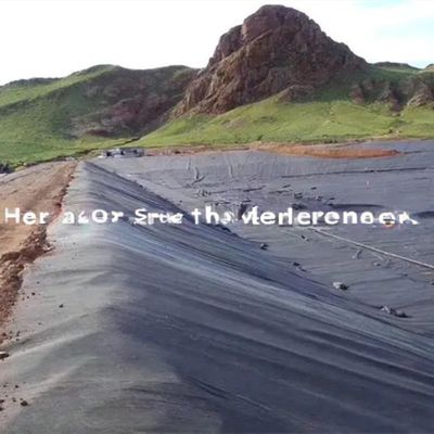 0.1mm-2.5mm Толщина Геомембрана HDPE Пластмассовый Рыбный бак для рыбоводческих ферм
