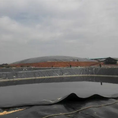 Белый геомембранный водоем из HDPE для рыбоводческих резервуаров и водоемов с длительным содержанием