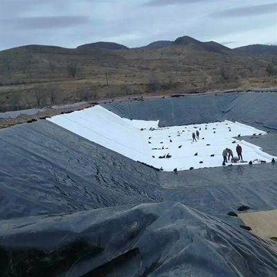 1.0мм Геомембрана 2мм Hdpe Геомембрана 20мл прудовый линер для геомембраны 1м-8м ширина