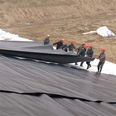 1.0мм Геомембрана 2мм Hdpe Геомембрана 20мл прудовый линер для геомембраны 1м-8м ширина