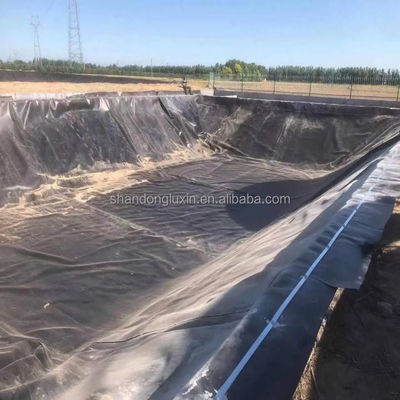 50-100м Длина Hdpe гидроизоляционный пластмассовый геомембранный лист для аквакультуры