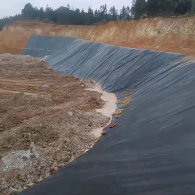 Промышленный дизайн стиль гладкий HDPE геомембранный водоем для полигонов
