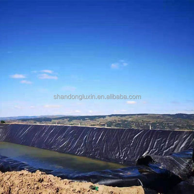 Hdpe черный пластиковый линейка рыбная ферма пруд линейка бассейн высокая плотность Hdpe геомембрана