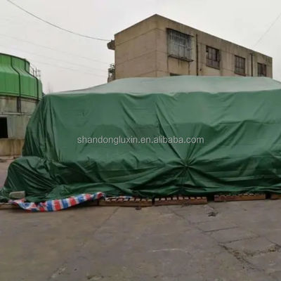 HDPE покрытый ПЭ брезент идеальная водонепроницаемая ткань для грузовиков/автомобилей/лодок